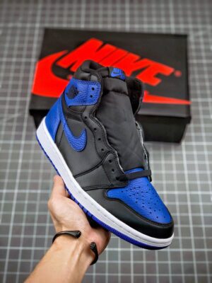 AJ Jordan 1 High OG Black/Varsity Royal-White 555088-007