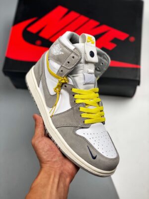 AJ Jordan 1 High Switch Light Smoke Grey CW6576-100