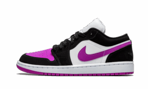 AJ JORDAN 1 LOW BLACK CACTUS FLOWER