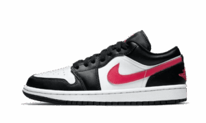 AJ JORDAN 1 LOW BLACK SIREN RED