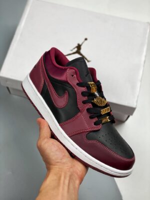 AJ Jordan 1 Low Dark Beetroot Black DB6491-600