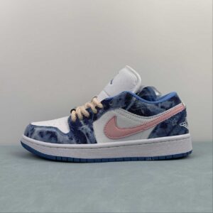 AJ Jordan 1 Low 'Washed Denim' GS DM8947-100