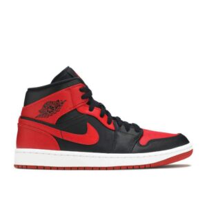 AJ Jordan 1 Mid 'Banned' Everlasting Sneaker