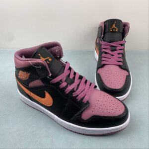 AJ Jordan 1 Mid "Black/Sky J Mauve" FB9911-008