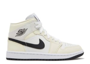 AJ Jordan 1 Mid 'Coconut Milk' Everlasting Sneaker