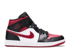 AJ Jordan 1 Mid 'Noble Red' Revered Footwear