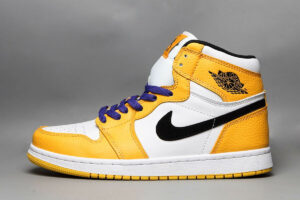 AJ Jordan 1 Mid Se Lakers 852542-700 Men's Size 7 - 12 US, Women's Size 5.5 - 8.5 US