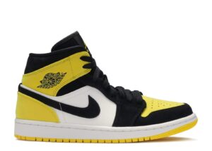 AJ Jordan 1 Mid SE 'Yellow Toe' Revered Footwear