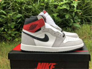 AJ Jordan 1 Retro High Light Smoke Grey