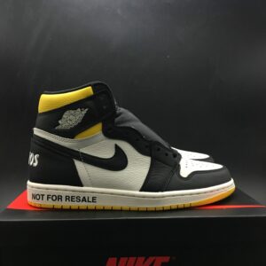 AJ Jordan 1 Retro High "Not for Resale" Varsity Maize