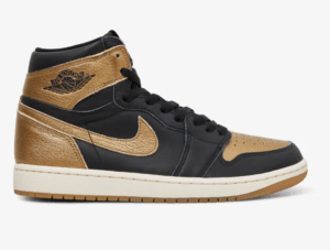 AJ Jordan 1 Retro High OG " Black Gold "