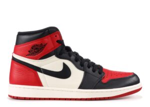 AJ Jordan 1 Retro High OG 'Bred Toe' Revered Footwear