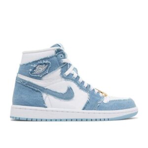 AJ Jordan 1 Retro High OG 'Denim' Unfading Sneaker