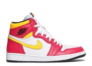 AJ Jordan 1 Retro High OG 'Light Fusion Red' Revered Footwear