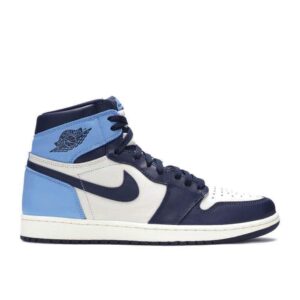 AJ Jordan 1 Retro High OG 'Obsidian' Revered Footwear