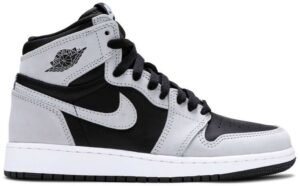 AJ Jordan 1 Retro High OG  Shadow 2.0 Black Light Smoke Grey White 575441-035 Men size 7 - 11 US, Women size 5.5 - 10 US