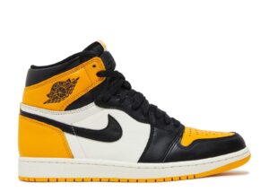 AJ Jordan 1 Retro High OG 'Yellow Toe' Revered Footwear