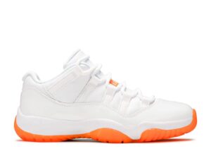 AJ Jordan 11 Retro Low 'Bright Citrus' Everlasting Sneaker