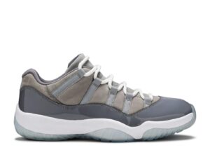 AJ Jordan 11 Retro Low 'Cool Grey' Everlasting Sneaker