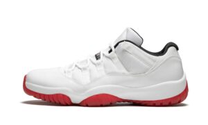 AJ Jordan 11 Retro Low White/Varsity Red