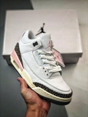 AJ Jordan 3 Neapolitan White/Dark Mocha-Atmosphere CK9246-102