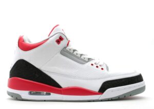 AJ Jordan 3 Retro 'Fire Red' 2007 Everlasting Sneaker