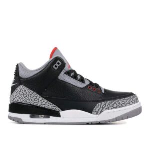 AJ Jordan 3 Retro OG 'Black Cement' 2018 Everlasting Sneaker