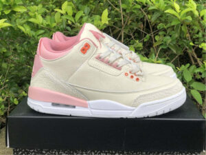 AJ Jordan 3 Retro Sail Rust Pink (W)
