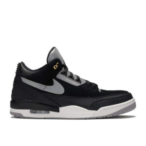 AJ Jordan 3 Retro Tinker SP 'Black Cement' Unfading Sneaker