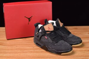 AJ Jordan 4 Black Denim AO2571-001