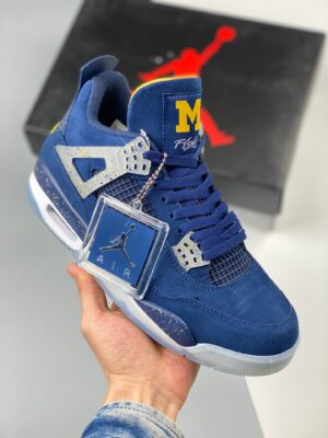 AJ Jordan 4 Michigan Wolverines PE
