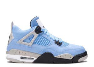 AJ Jordan 4 Retro GS University Blue Unfading Sneaker