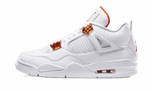 AJ JORDAN 4 RETRO METALLIC ORANGE