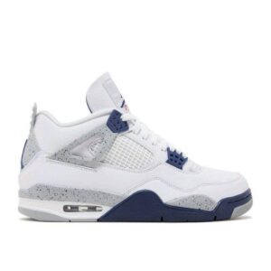 AJ Jordan 4 Retro 'Midnight Navy' Everlasting Sneaker
