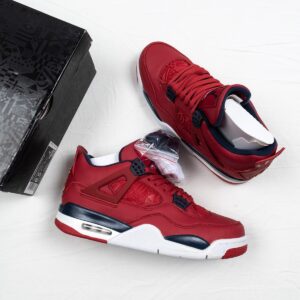 AJ Jordan 4 SE FIBA Gym Red/White-Metallic Gold-Obsidian CI1184-617