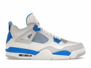 AJ Jordan 4 White Blue 2016 Shoes (M)