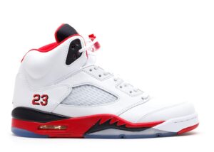 AJ Jordan 5 Retro Fire Red 2013 Everlasting Sneaker