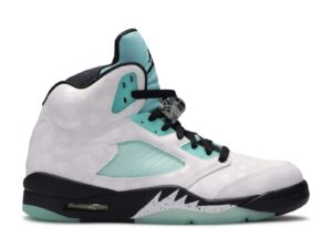 AJ Jordan 5 Retro 'Island Green' Everlasting Sneaker