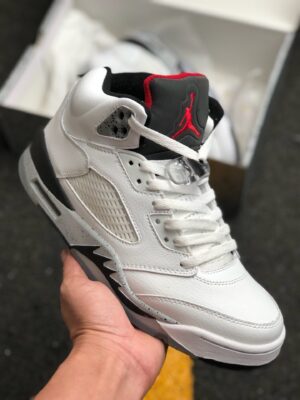 AJ Jordan 5 White Cement 136027-104